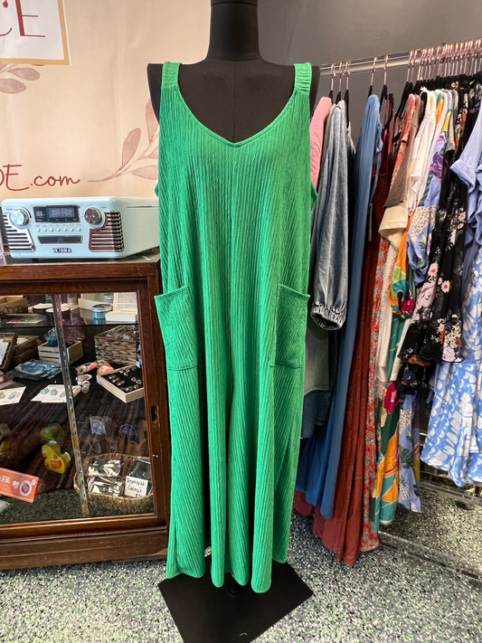 Adora Green Romper