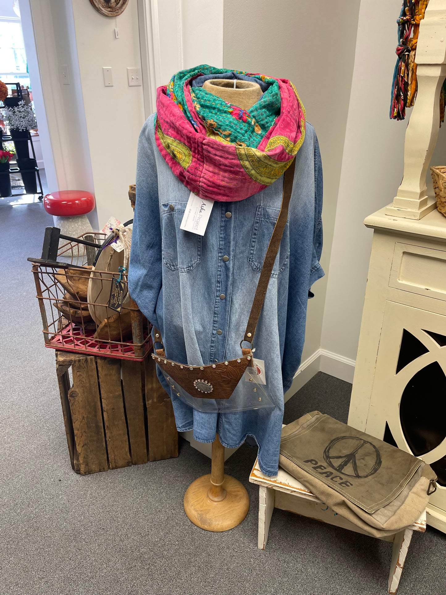 and the why Jean Tunic