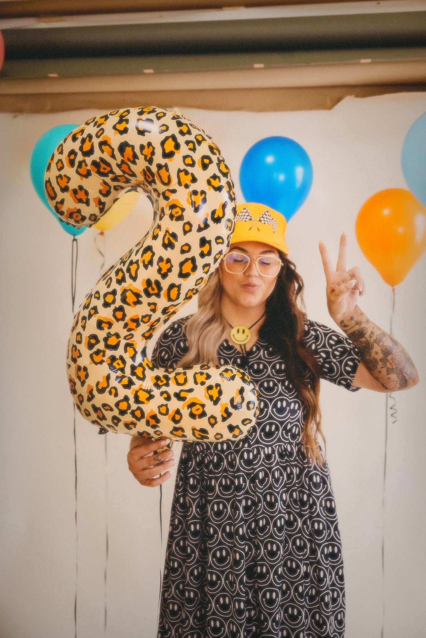 Main Character Oversized Smiley Dress Emy Ave™ Original