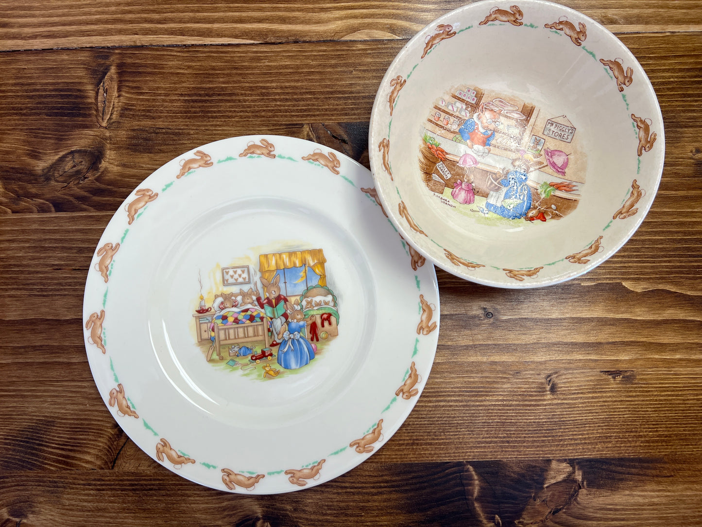Vintage Royal Daulton "BunnyKins" 1988