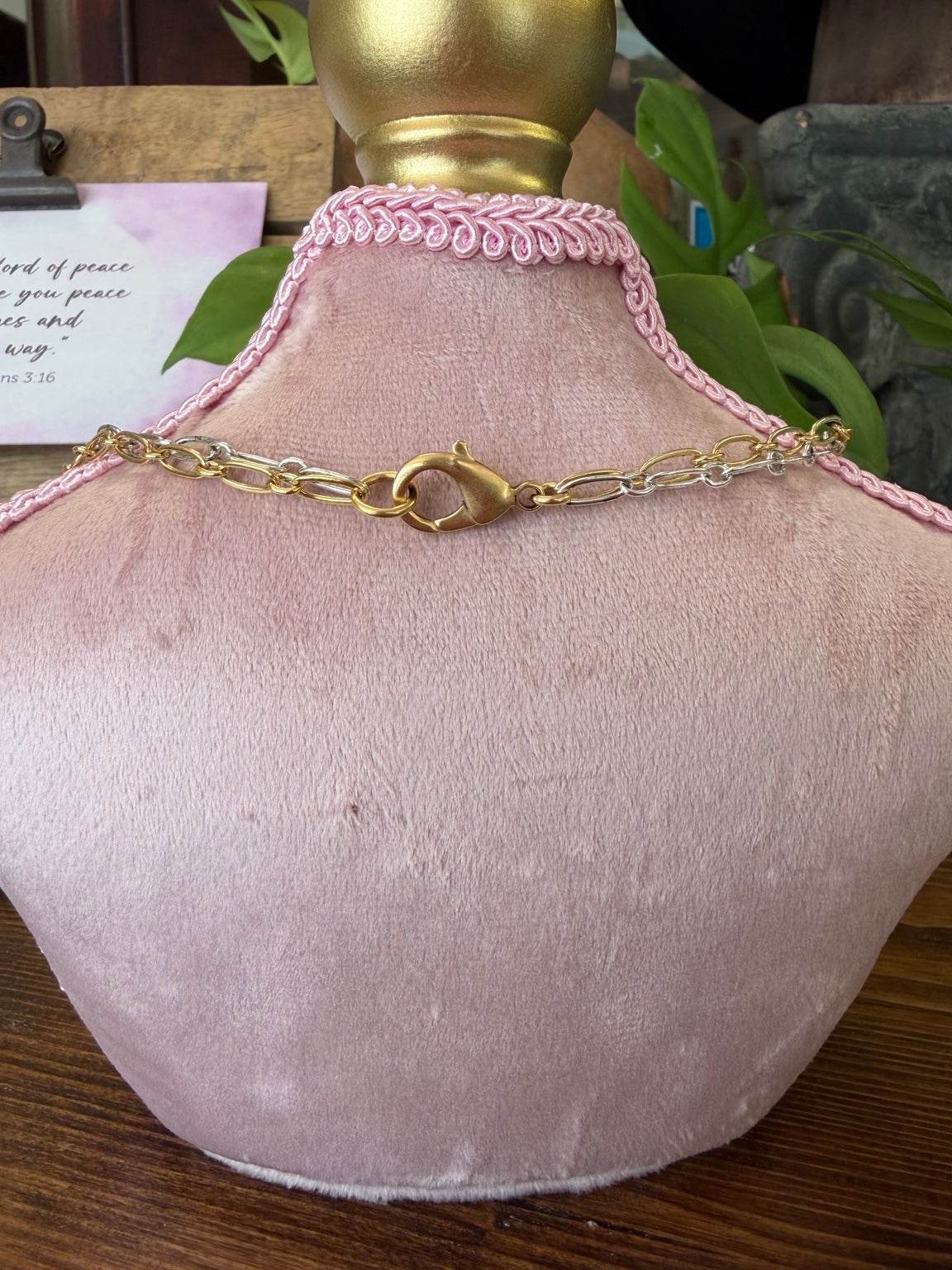 Mustard Seed Pearl & Sapphire Statement Necklace
