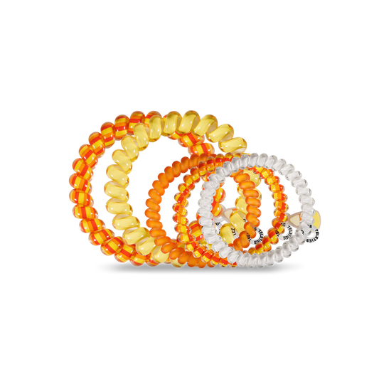 Candy Corn Teleties Set