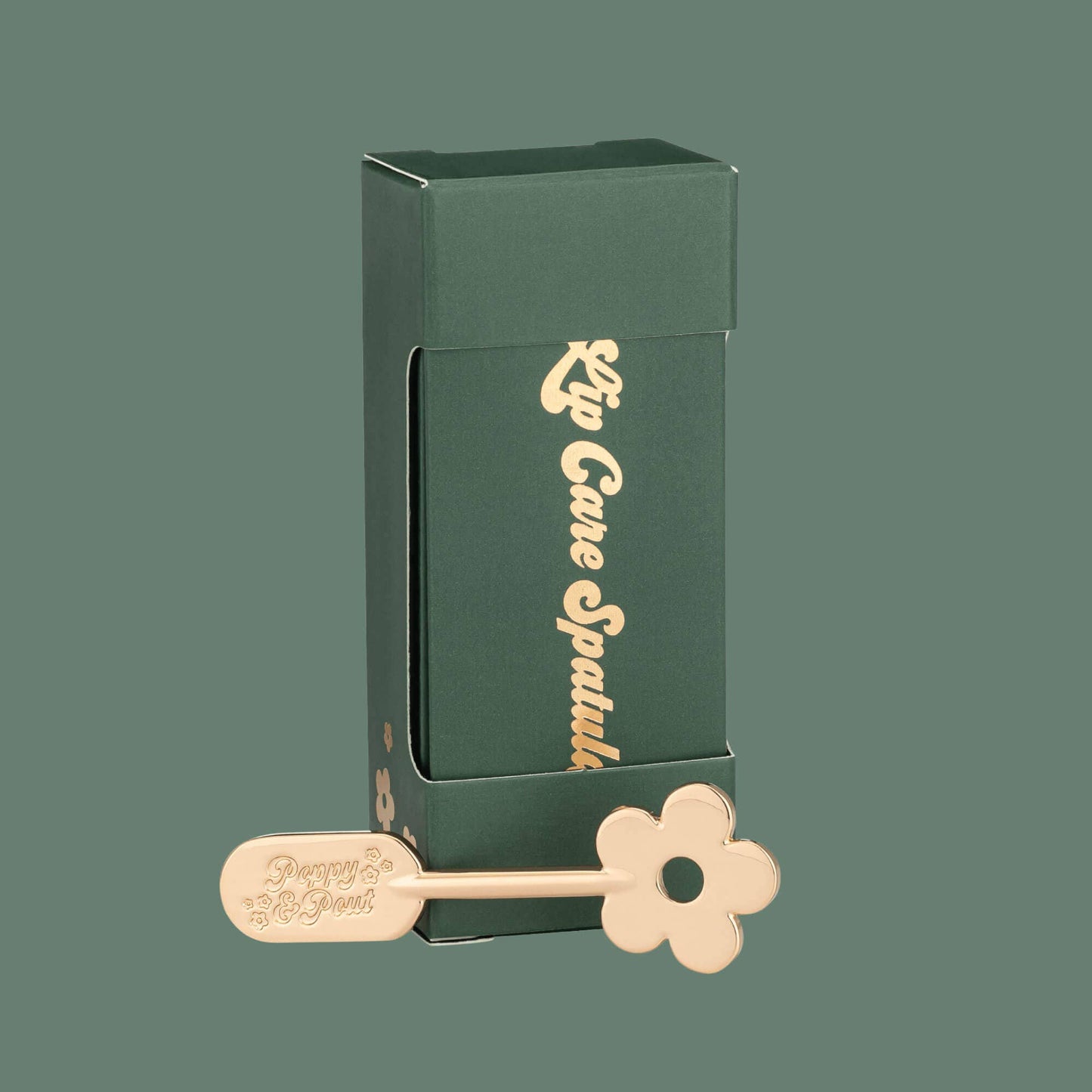 Poppy & Pout – Gold Daisy Spatula Scoop