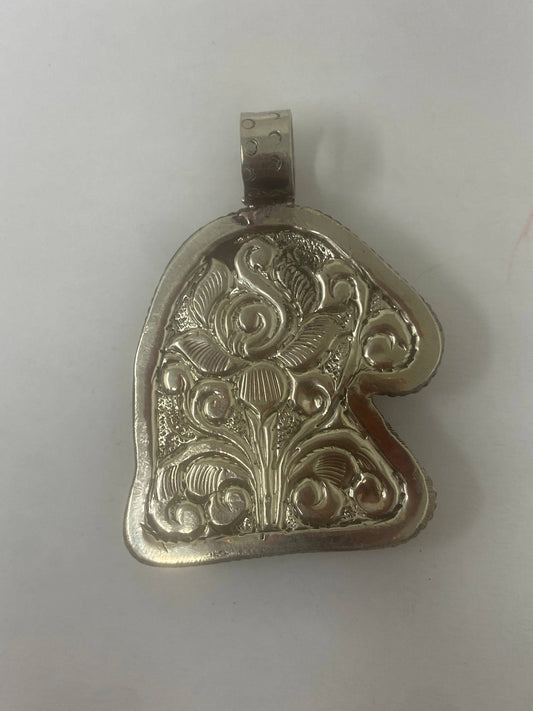 Bone Horse Pendant