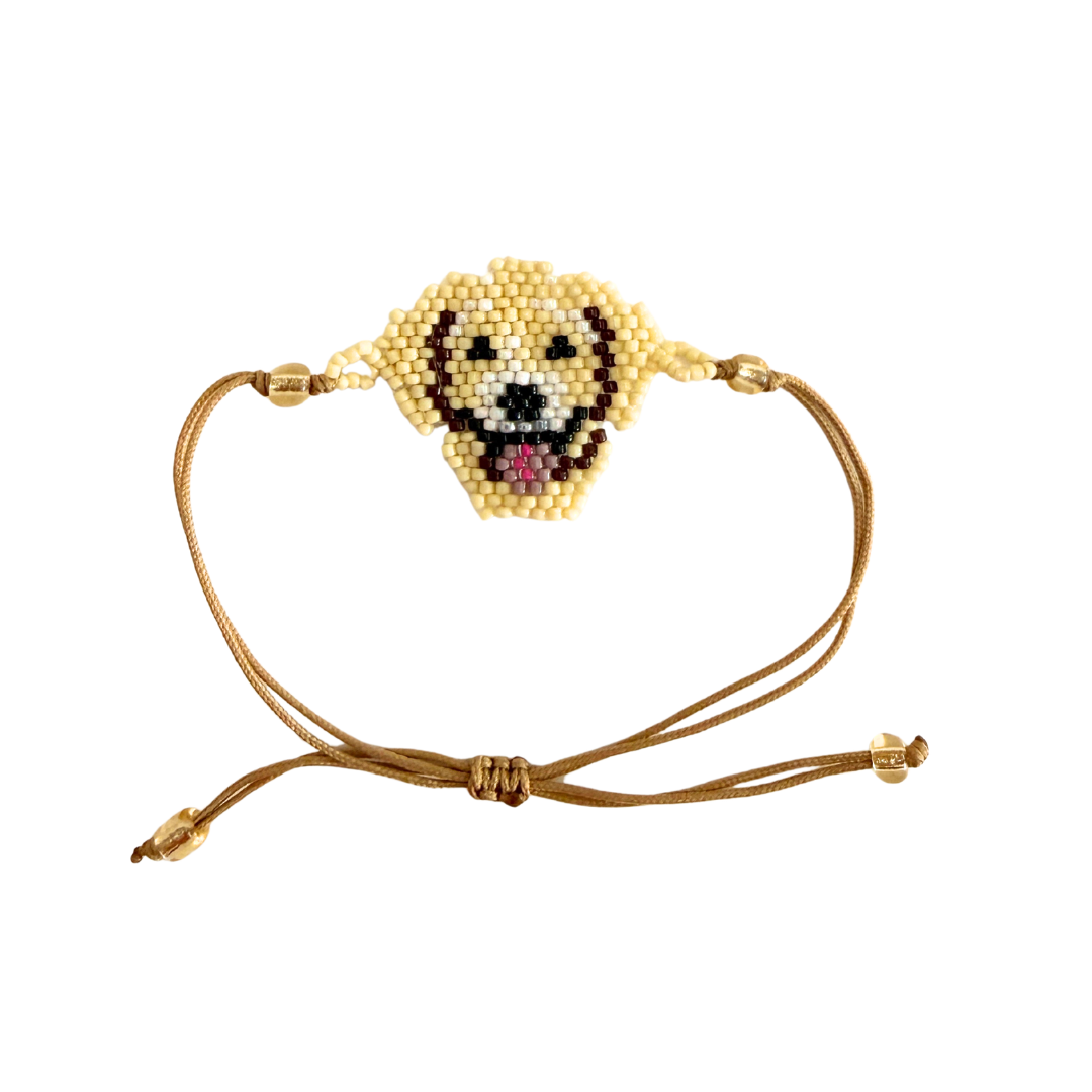 Beaded Dog Bracelet- Labrador Retriever