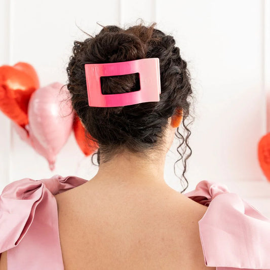Teleties Kiss & Tell Flat Rectangle Hair Clip
