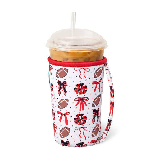 We've Got Spirit Black + Red Iced Cup Coolie (Medium)