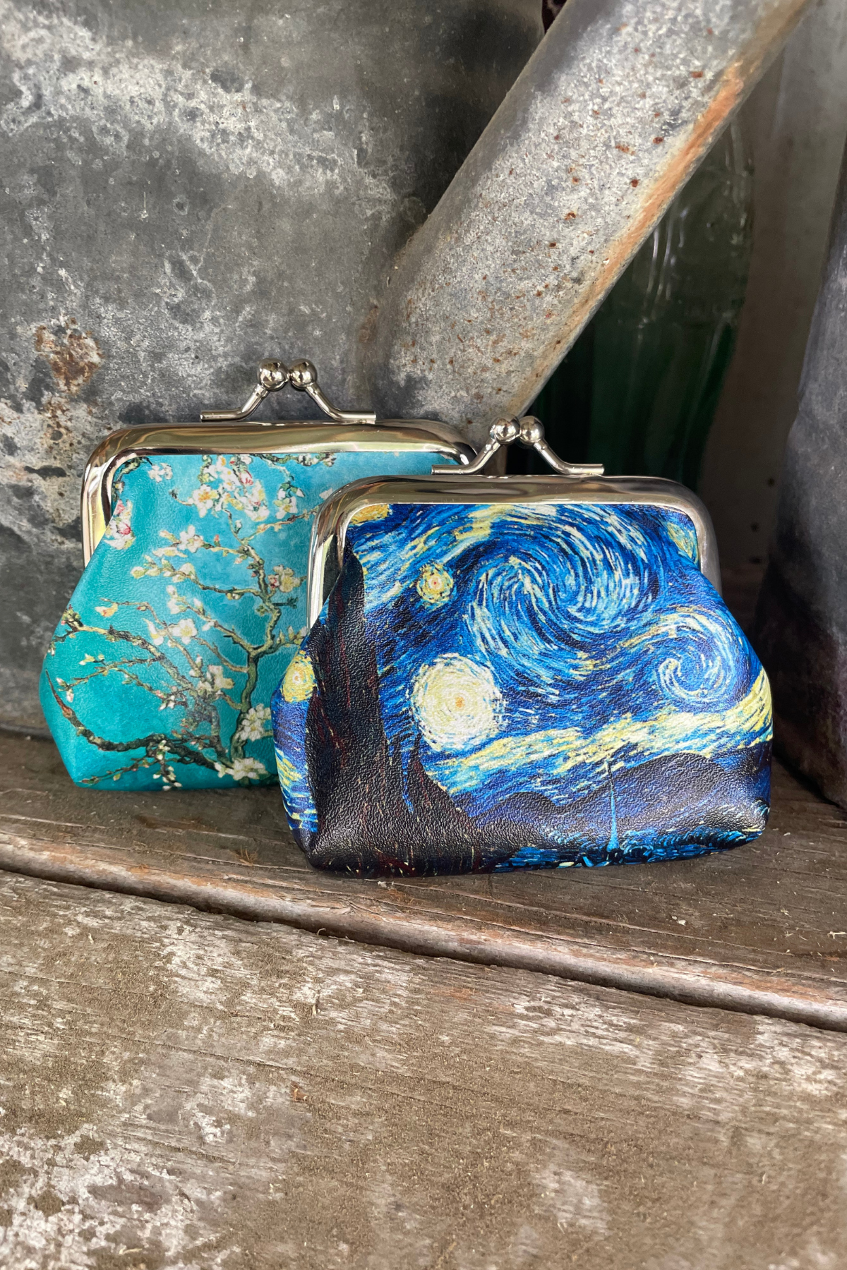 Van Gogh Coin Purse and Wallet