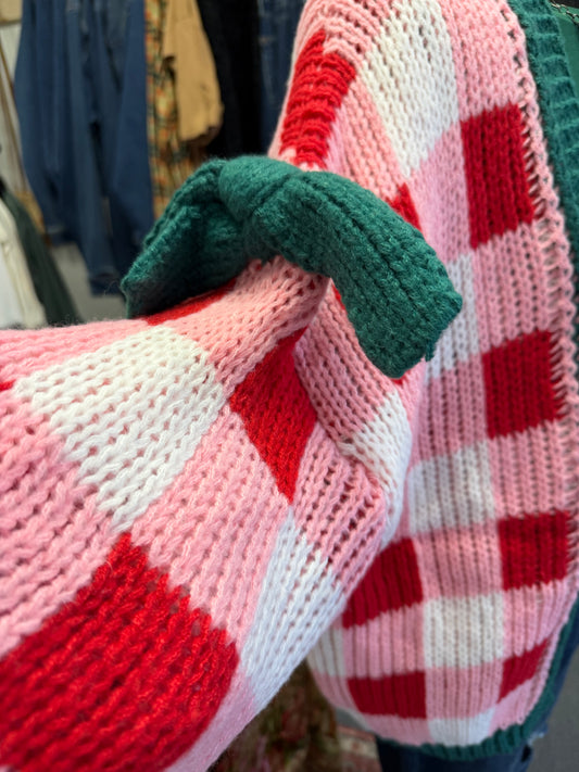 Wrapped In Cheer Cardigan