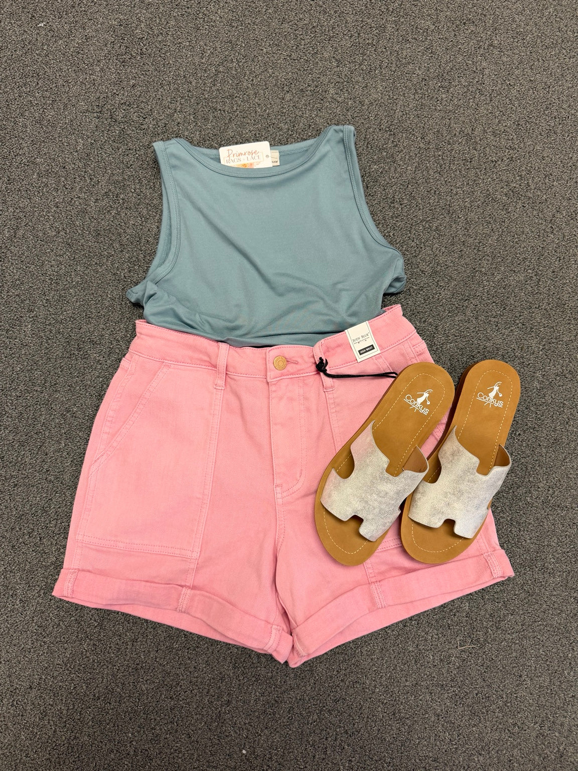JB Pink Denim Shorts