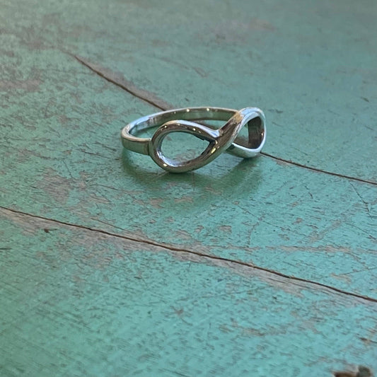 Sterling Silver Infinity Ring