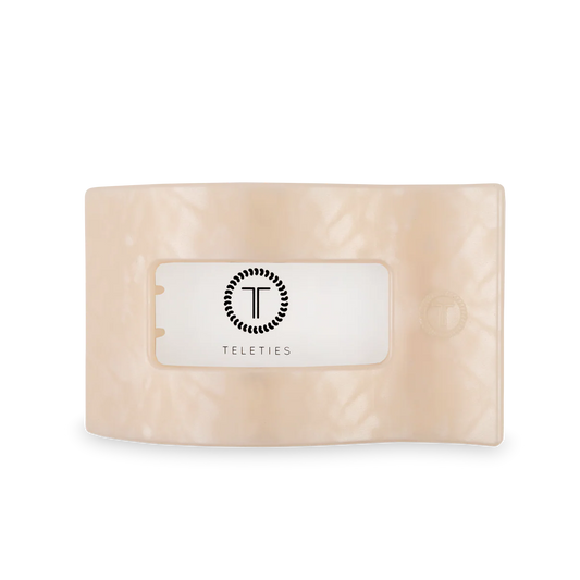 Soft Surf Flat Rectangle Hair Clip