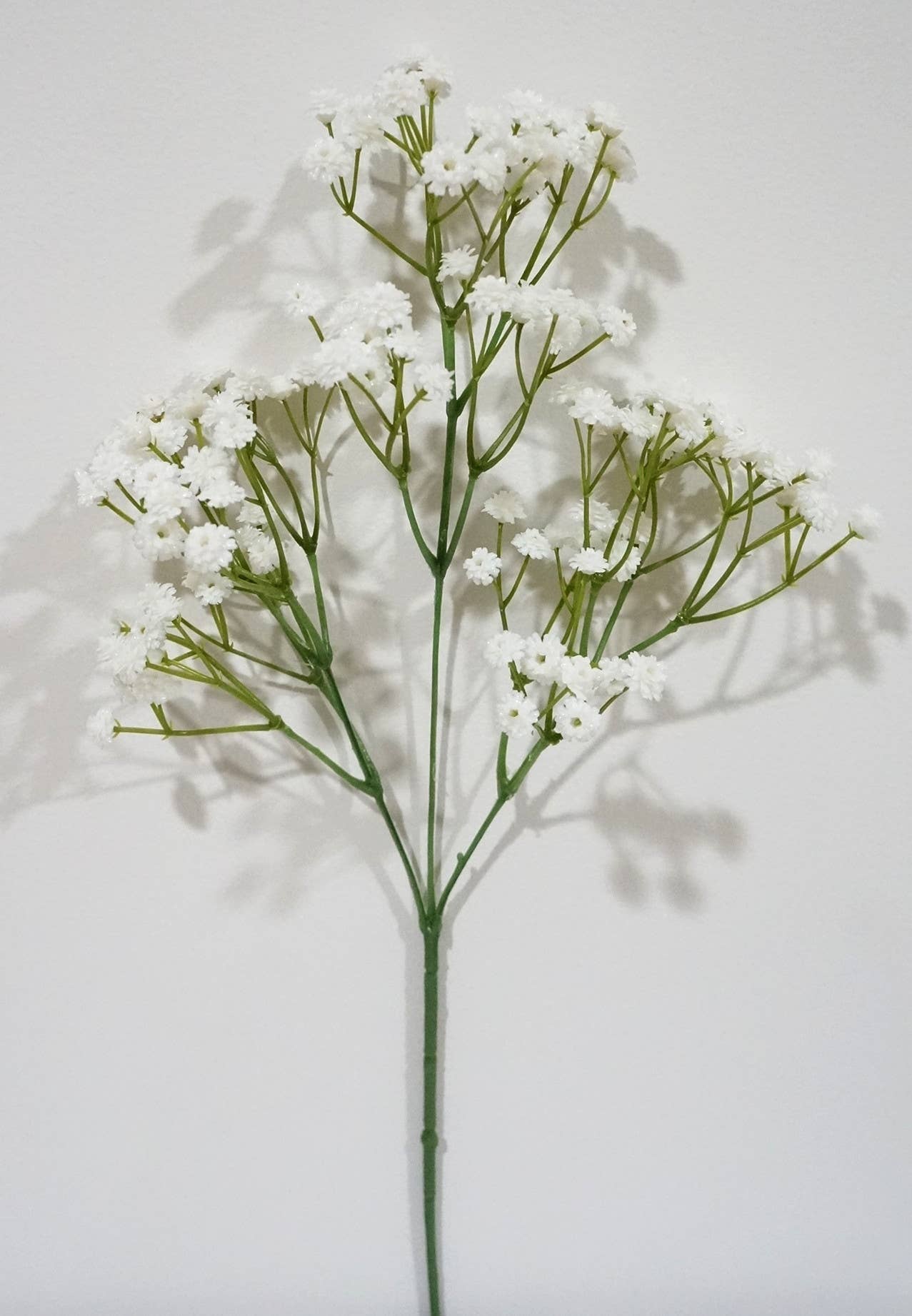 26'' Soft White Real Touch Realistic Baby's Breath Stems