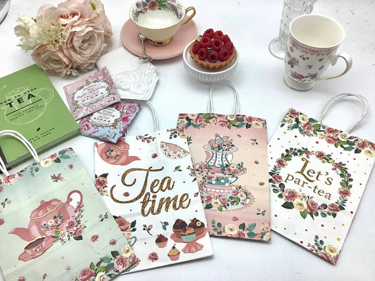 Tea Party Teacups Gift Bag