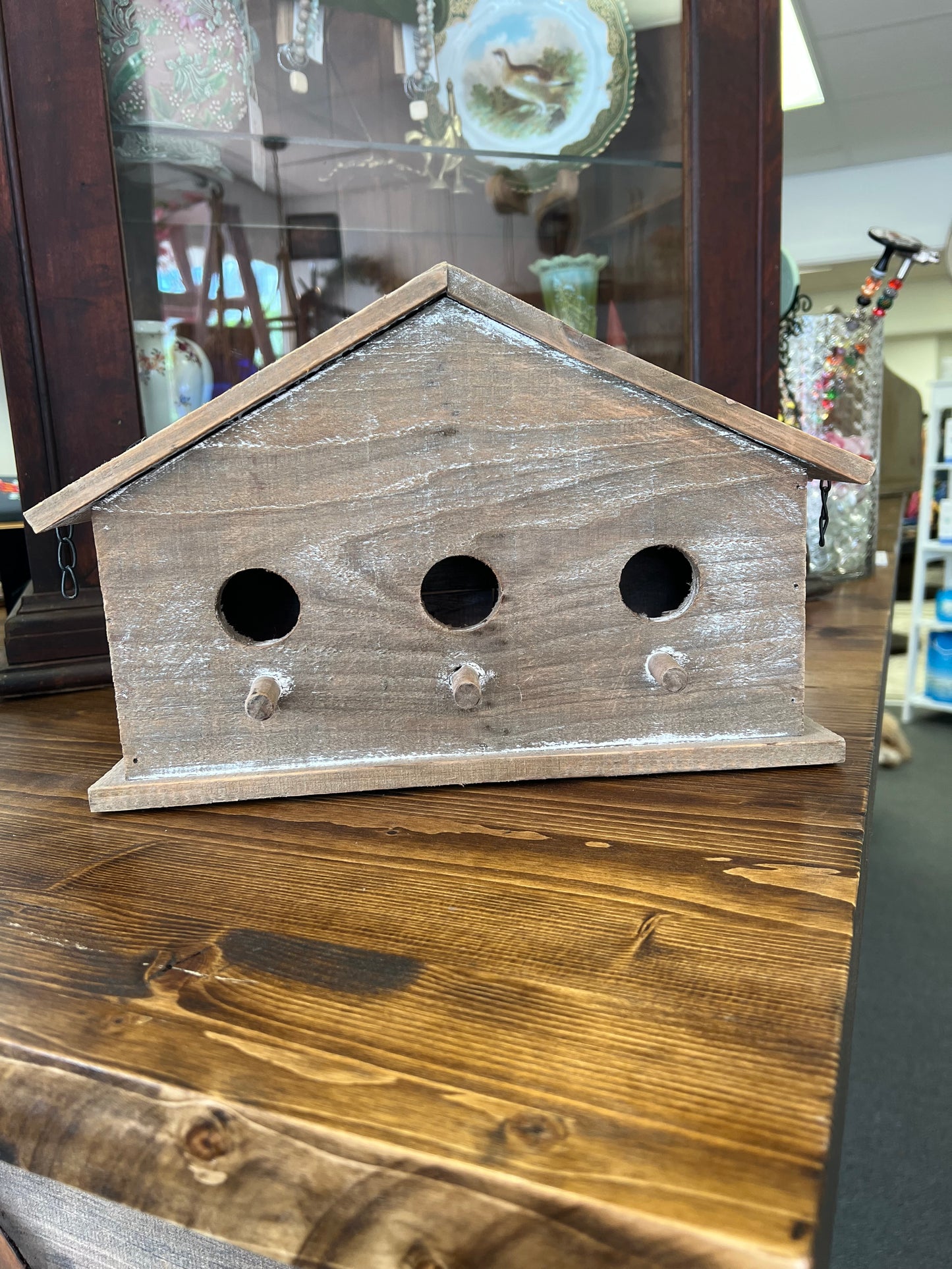 Hanging Wooden Birdhouse