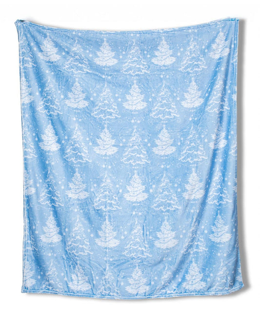 Winter Dreams Throw Light Blue 50x60