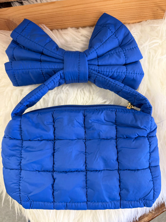 Mini Puffer Bow Bag