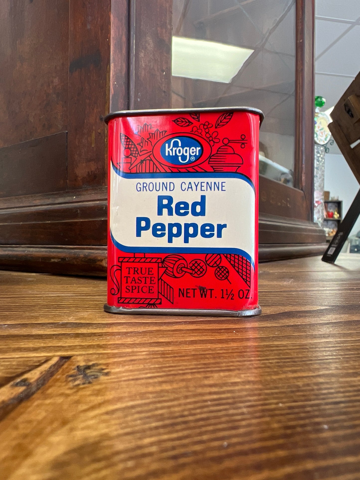 Vintage Kroger Ground Cayenne Red Pepper
