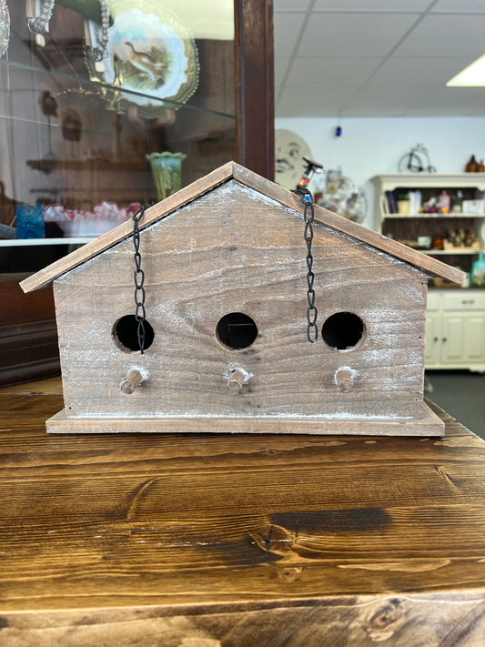 Hanging Wooden Birdhouse