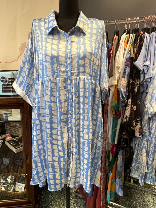 Entro Blue Babydoll - Plus