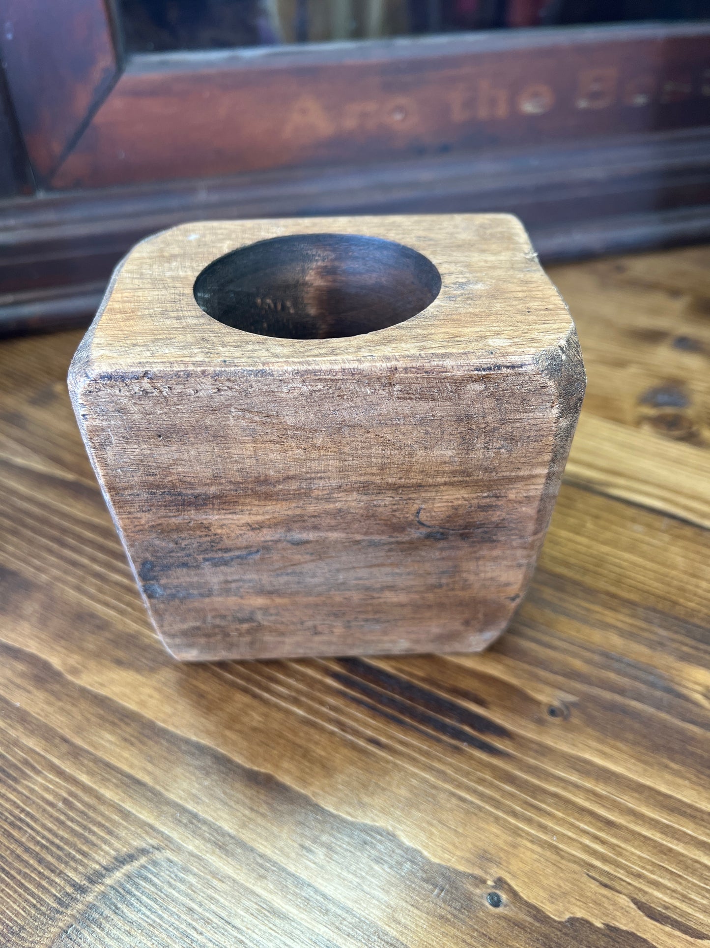 Primitive Wood Sugar Mold