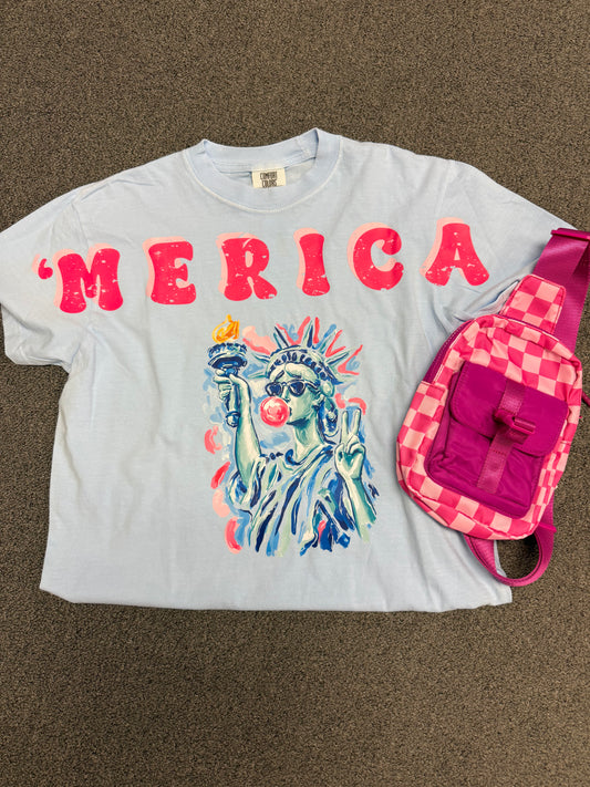 ’Merica Statue Graphic Tee