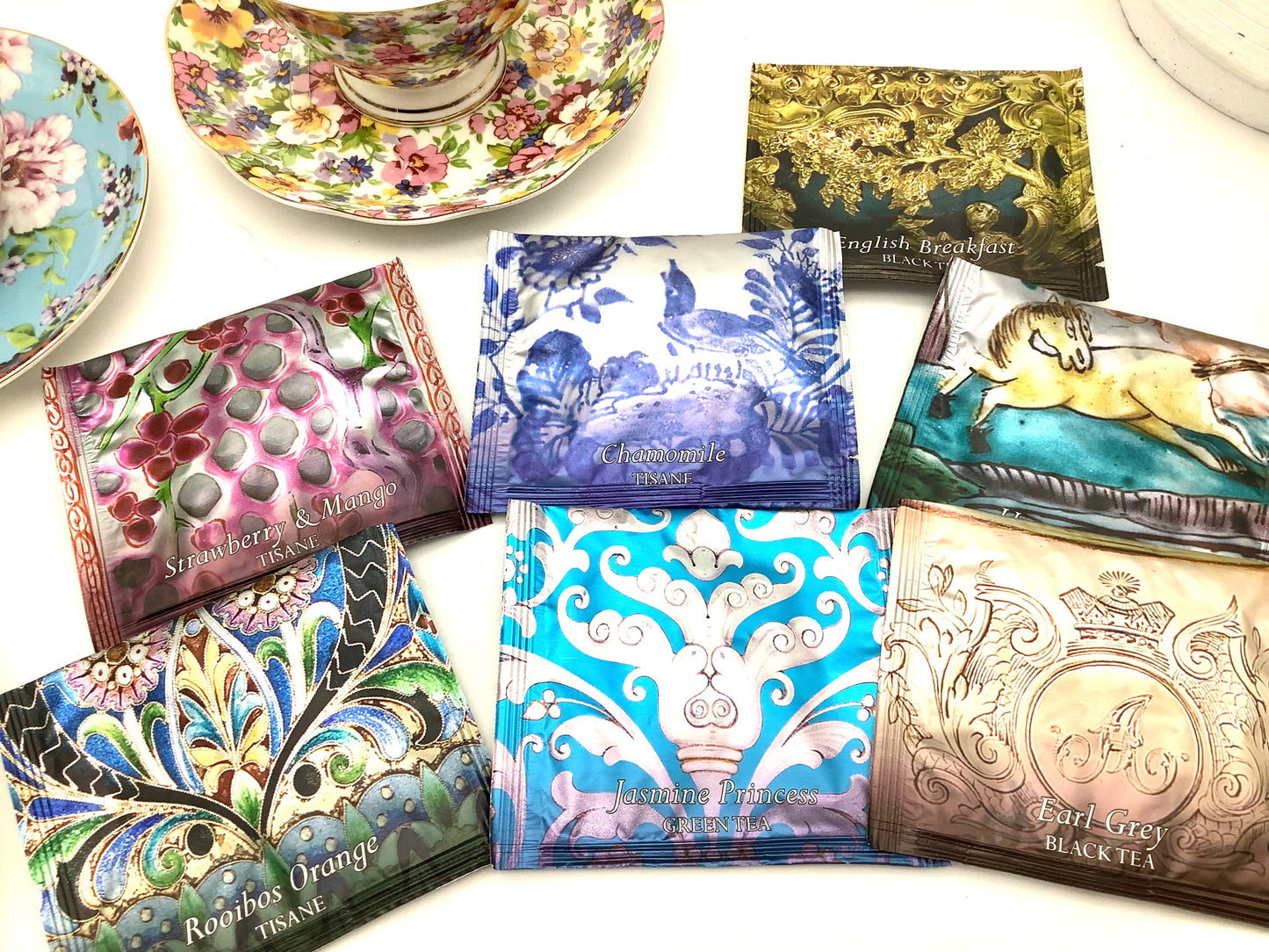 Beautiful tea party favors. Variety Assortment Newby Teas