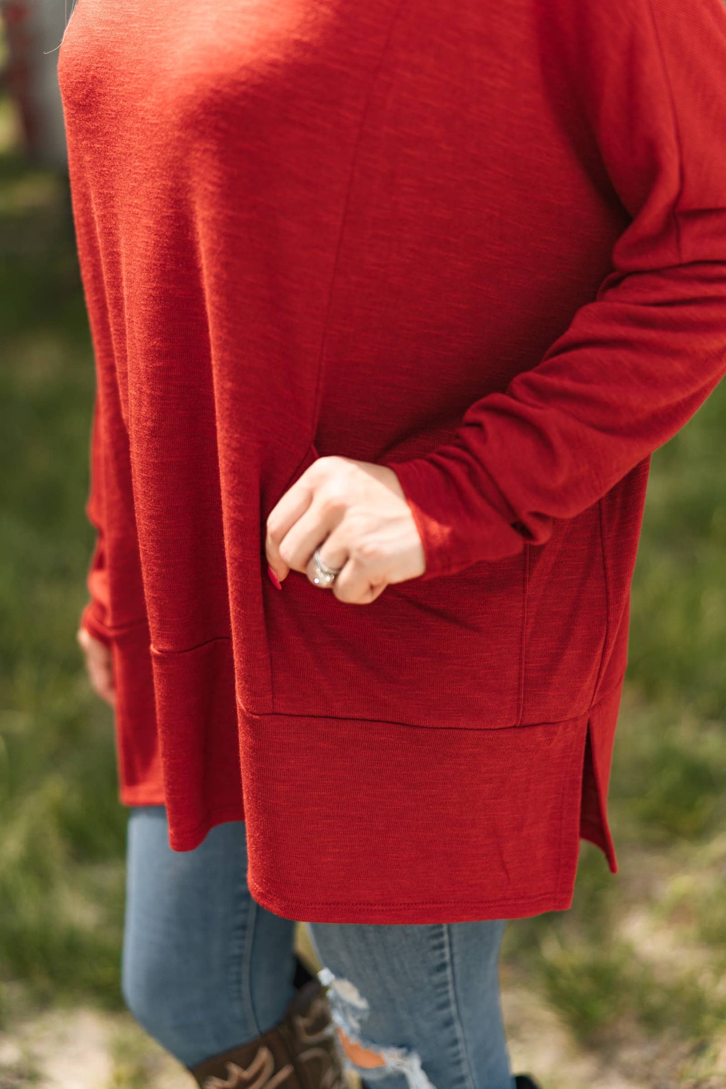 Weekend Ease Pocket Top