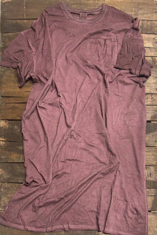 Jaded Gypsy - Cute Comfort Dress - Plum
