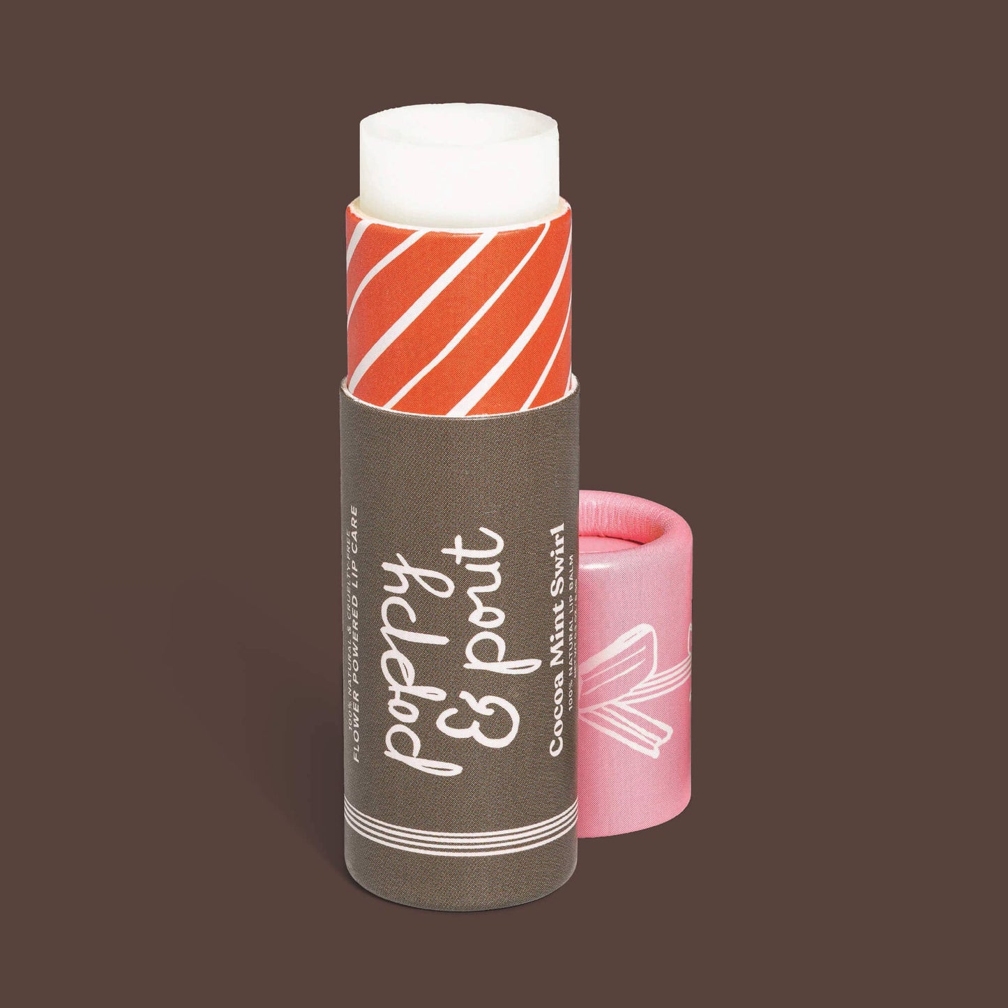 Cocoa Mint Swirl Lip Balm – Limited Edition Holiday Flavor