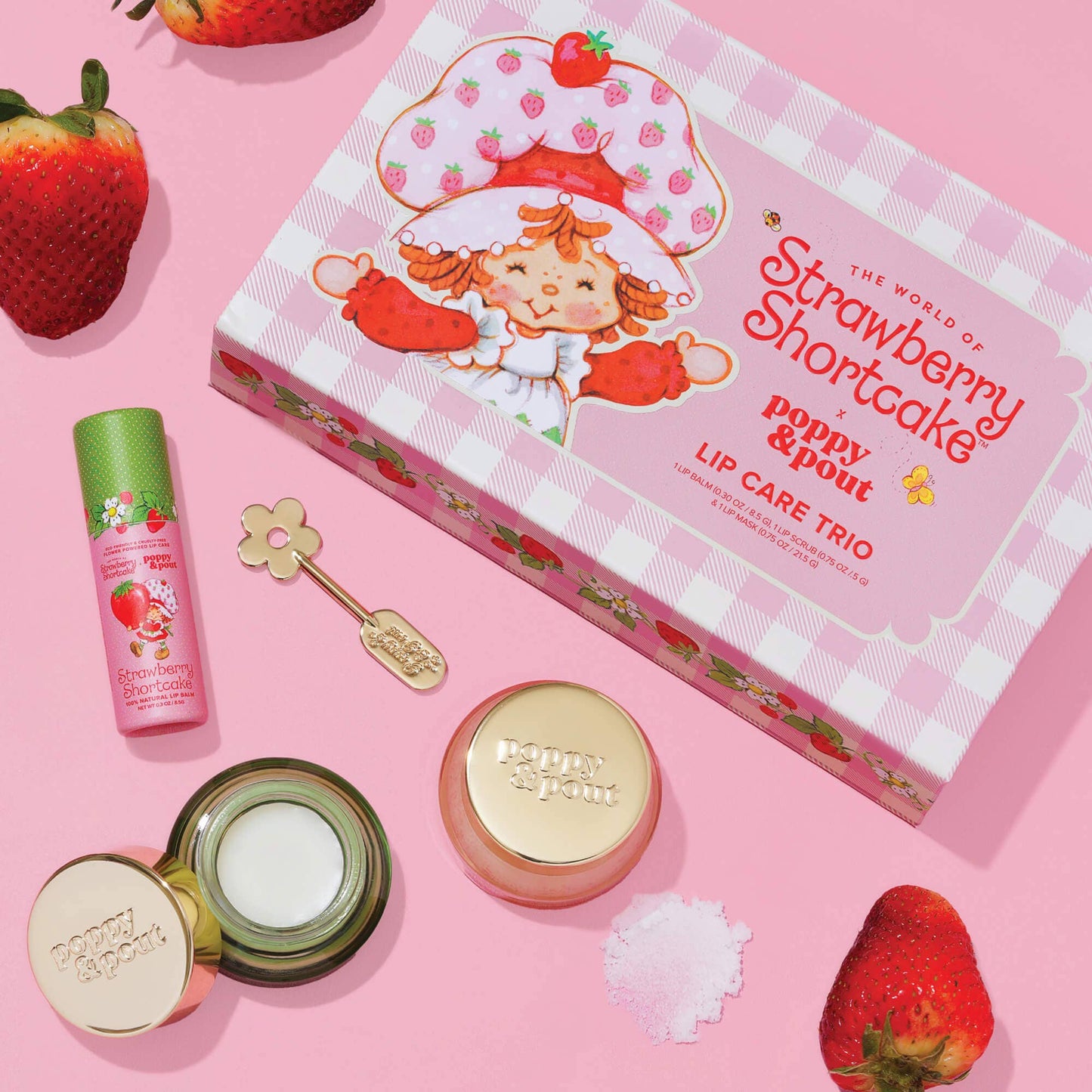 Strawberry Shortcake Lip Care Trio – Limited Edition