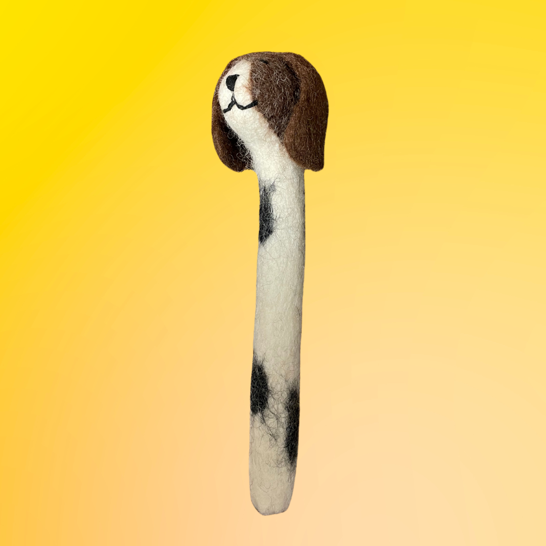 Handmade Felt Pencil-Topper Puppets