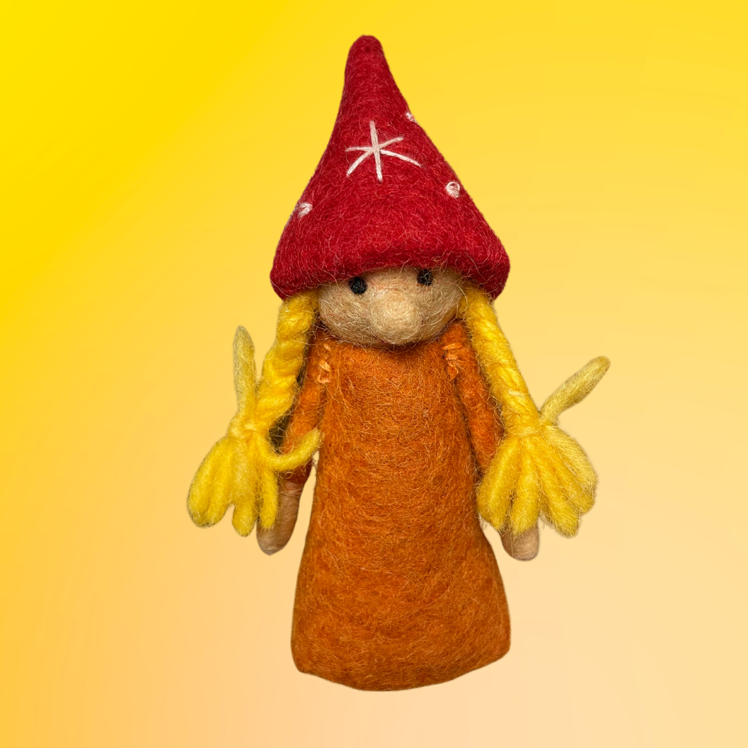 Handmade Felt Finger Puppets