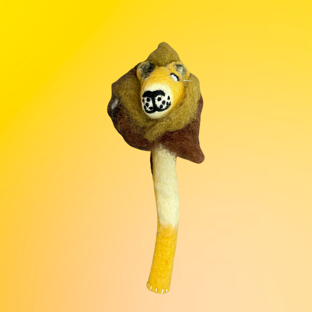 Handmade Felt Pencil-Topper Puppets