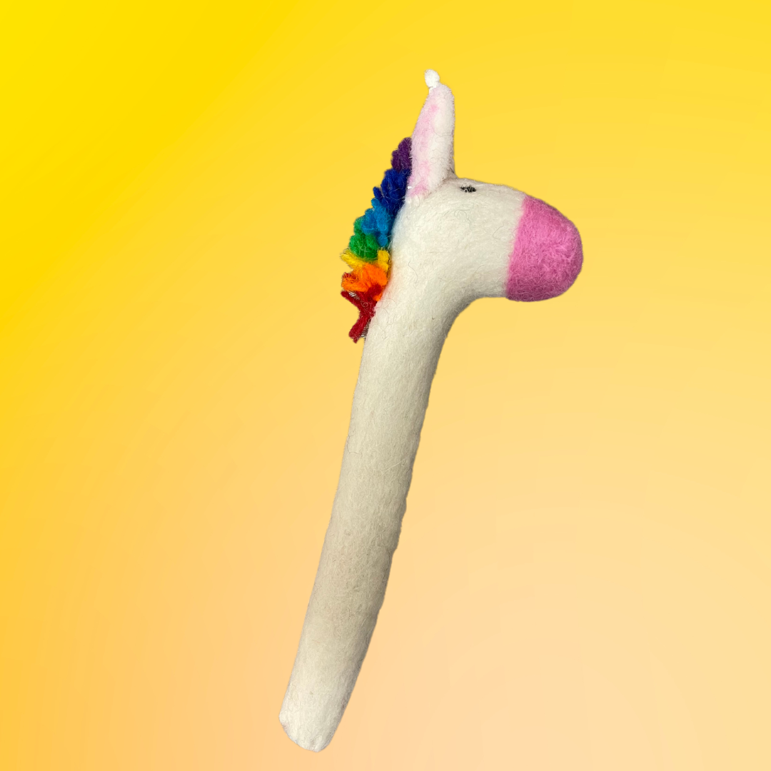 Handmade Felt Pencil-Topper Puppets
