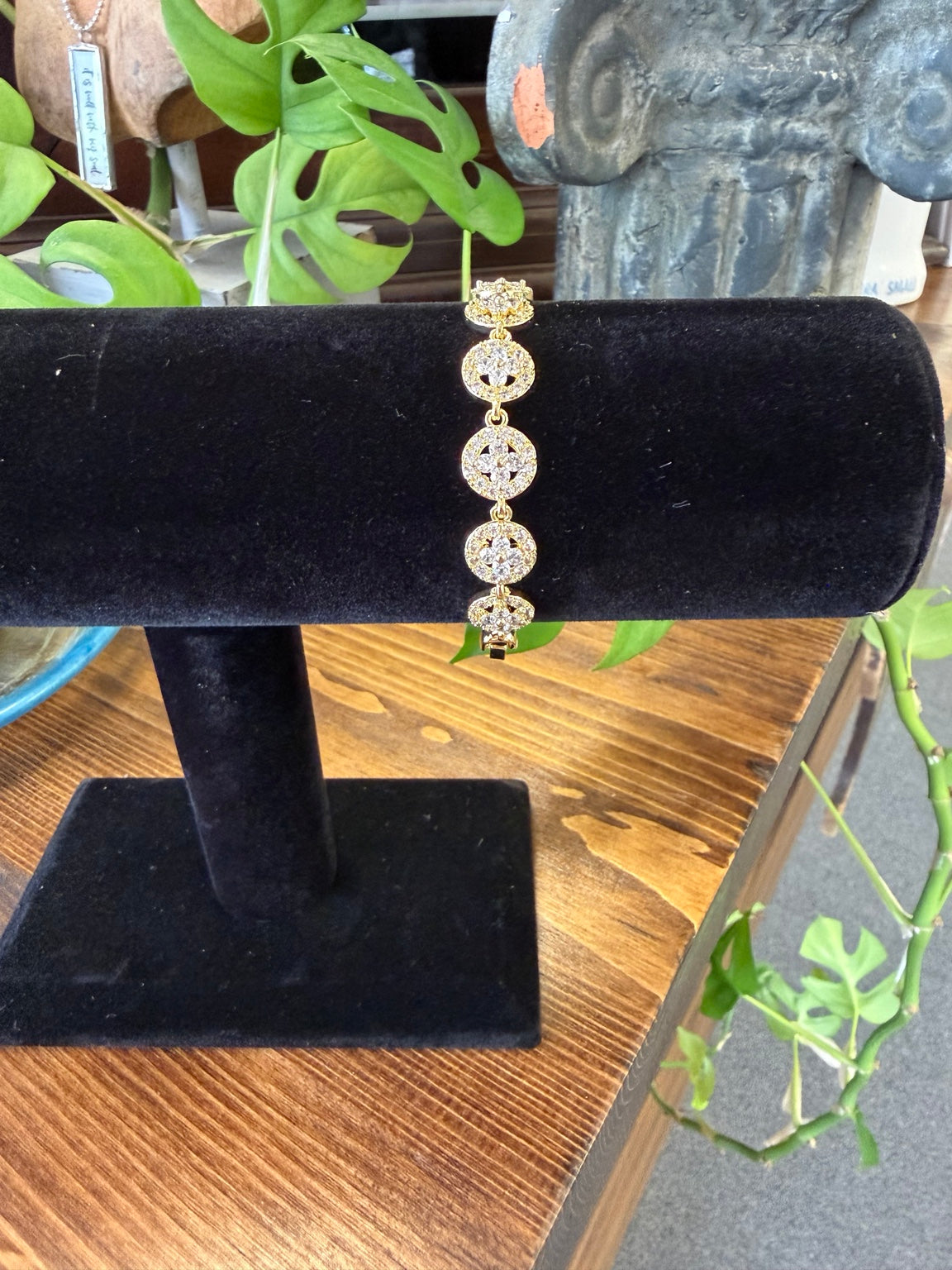 Mustard Seed Crystal Faith Bracelet