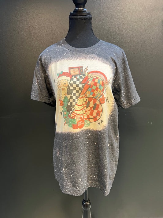 Retro Christmas Graphic T