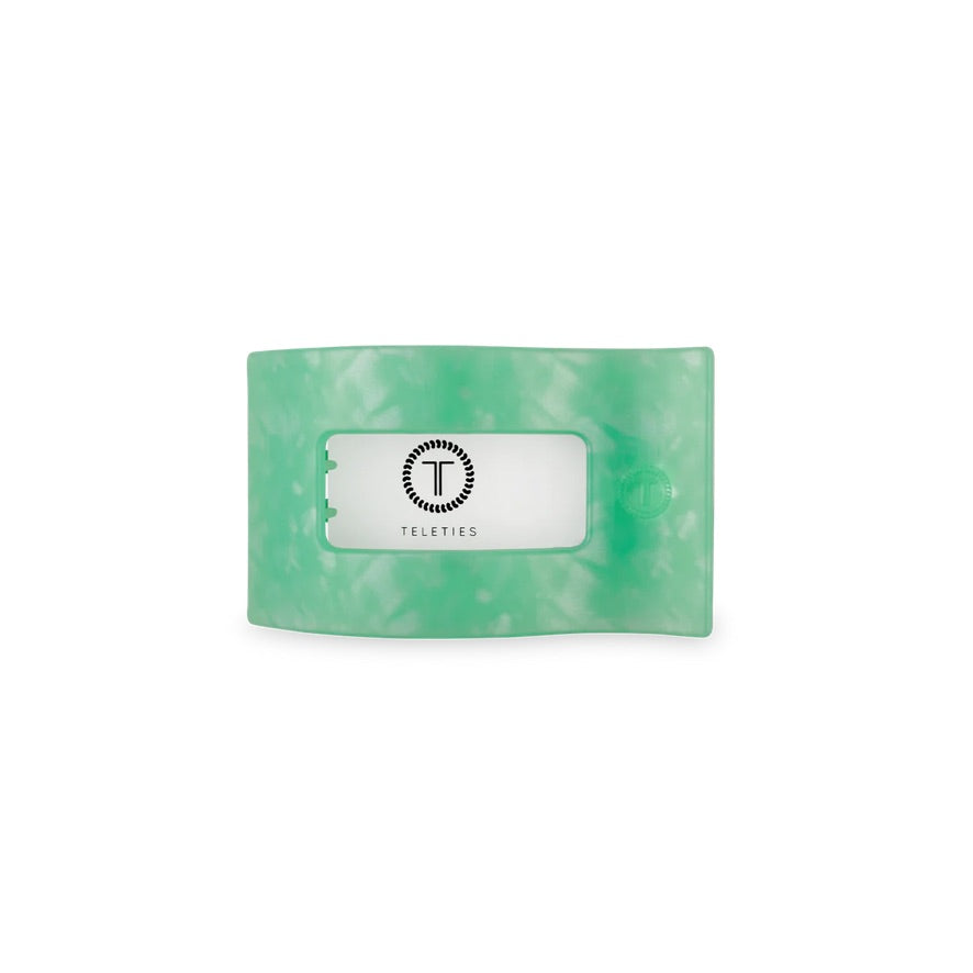 Spring Splash Flat Rectangle Hair Clip
