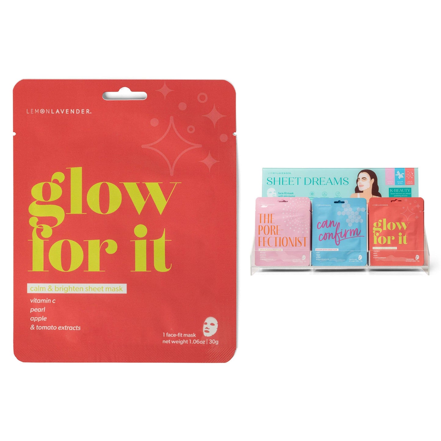 Lemon Lavender Face Masks Assortment