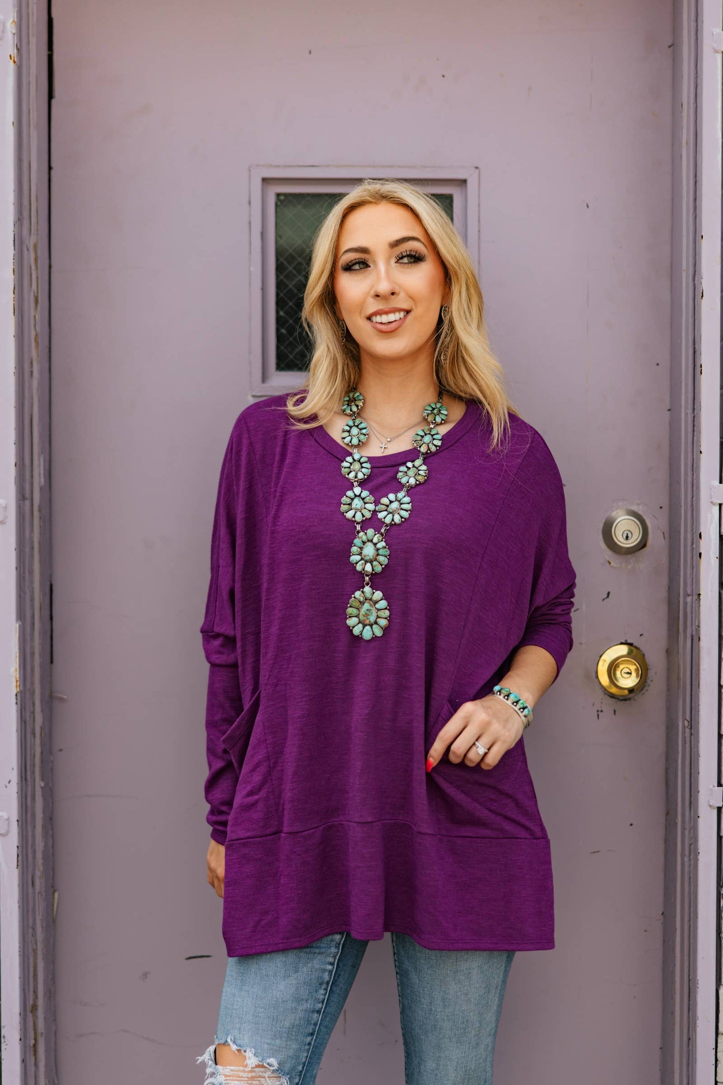 Weekend Ease Pocket Top