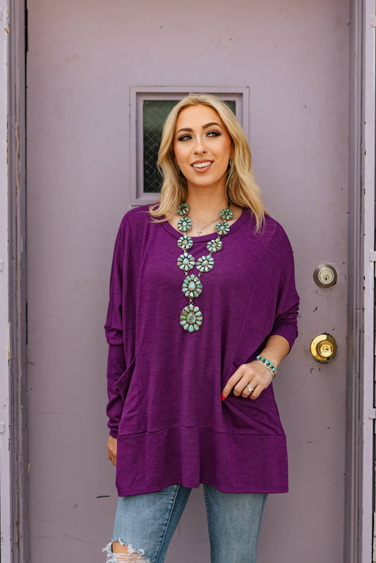 Weekend Ease Pocket Top