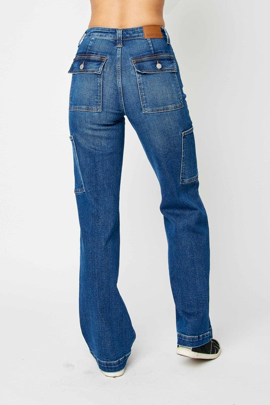 Judy Blue Wide Leg Cargo