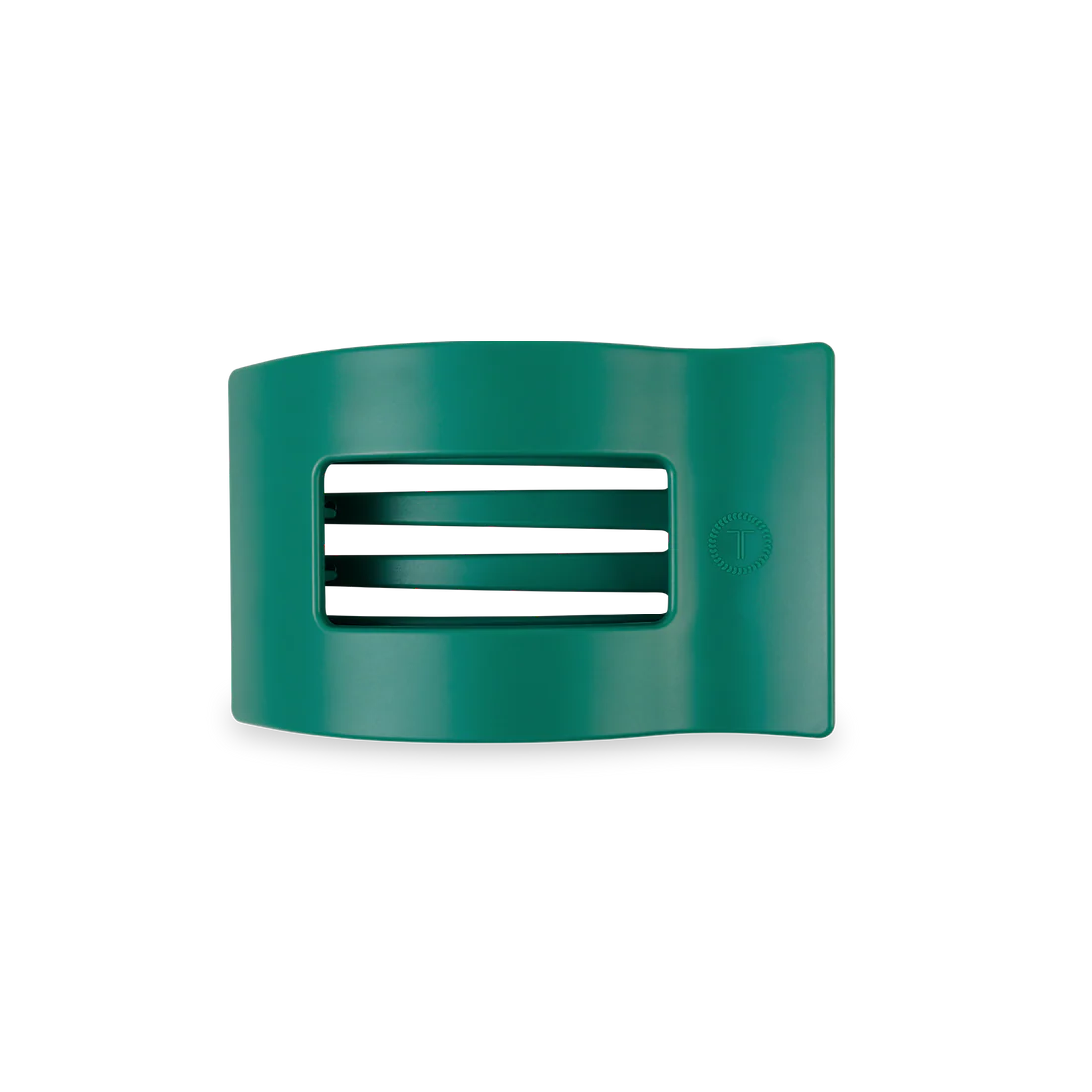 Fir Real Small Flat Rectangle Hair Clip