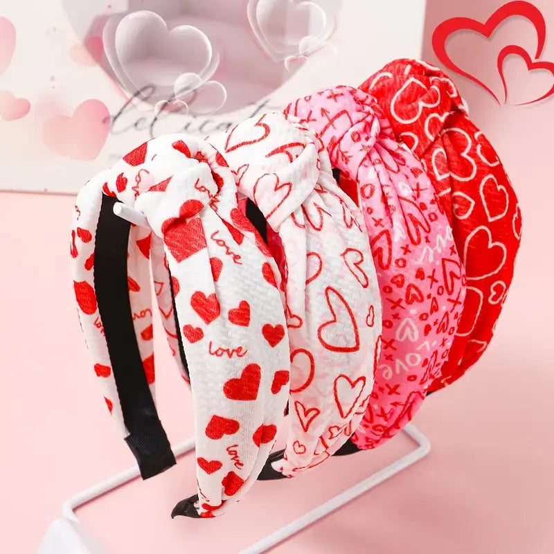 Valentine Knotted Headband