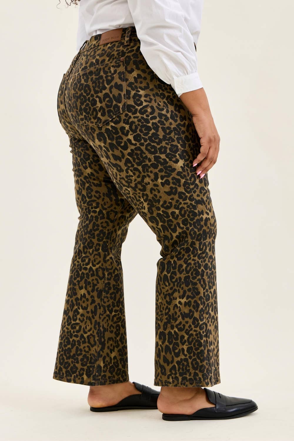 HW Bootcut Leopard Print - PLUS
