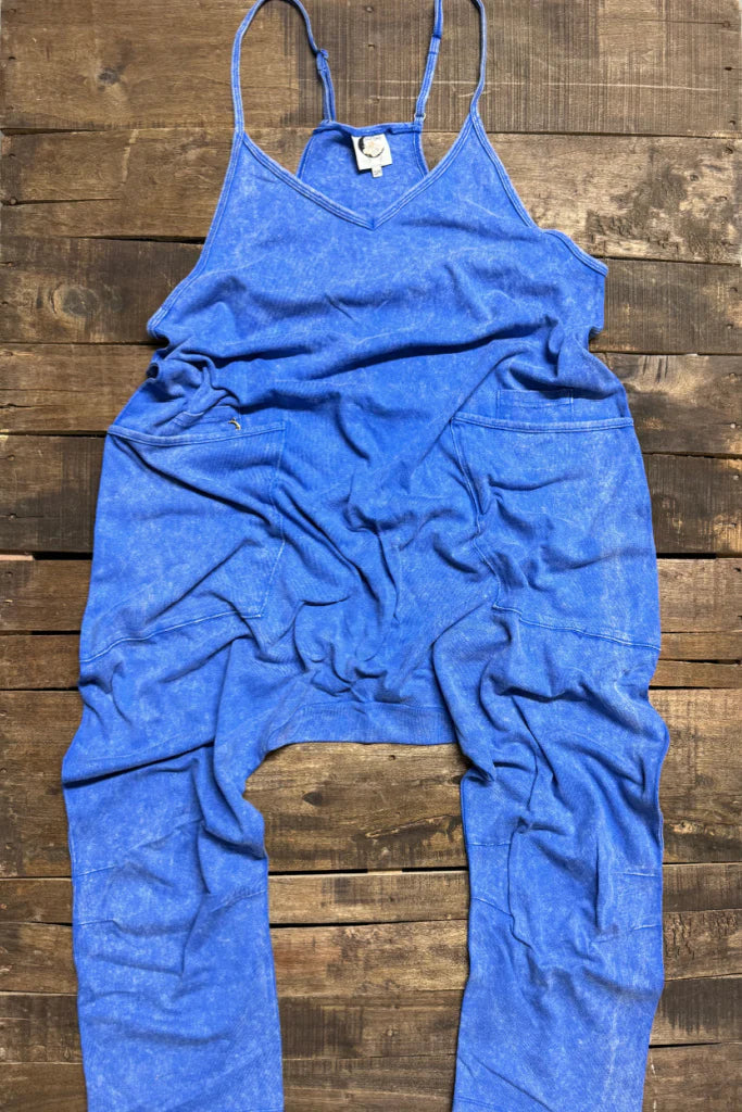 Jaded Gypsy Can't Miss this Romper - Royal Blue