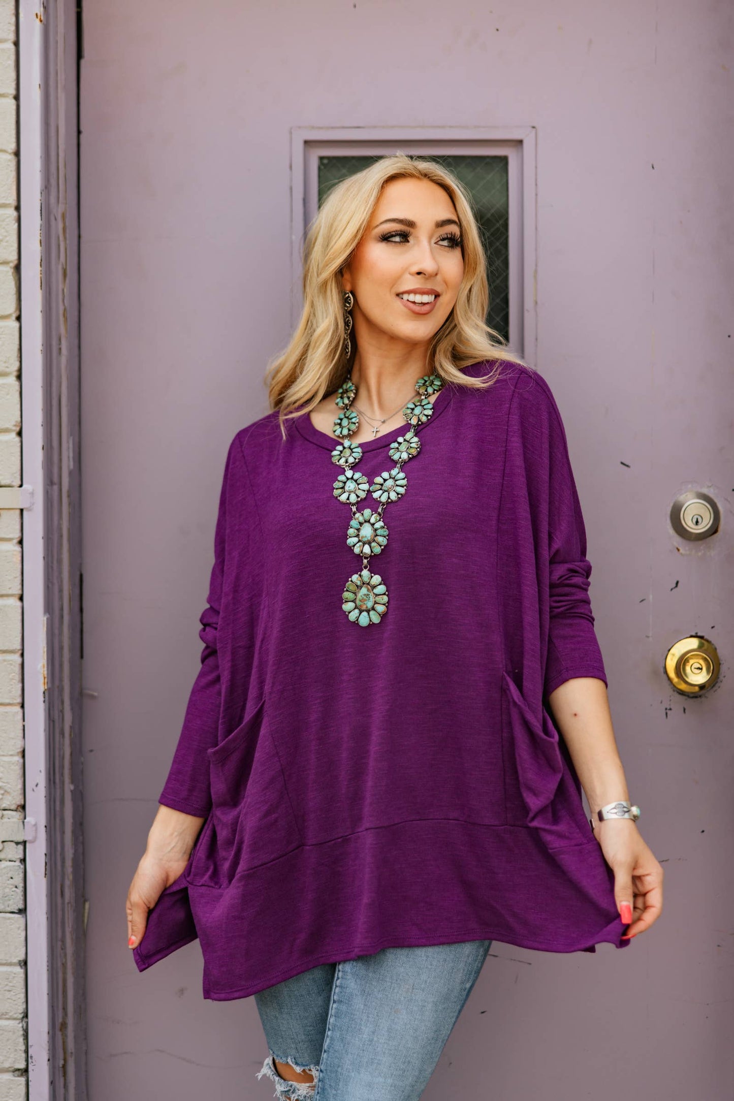Weekend Ease Pocket Top