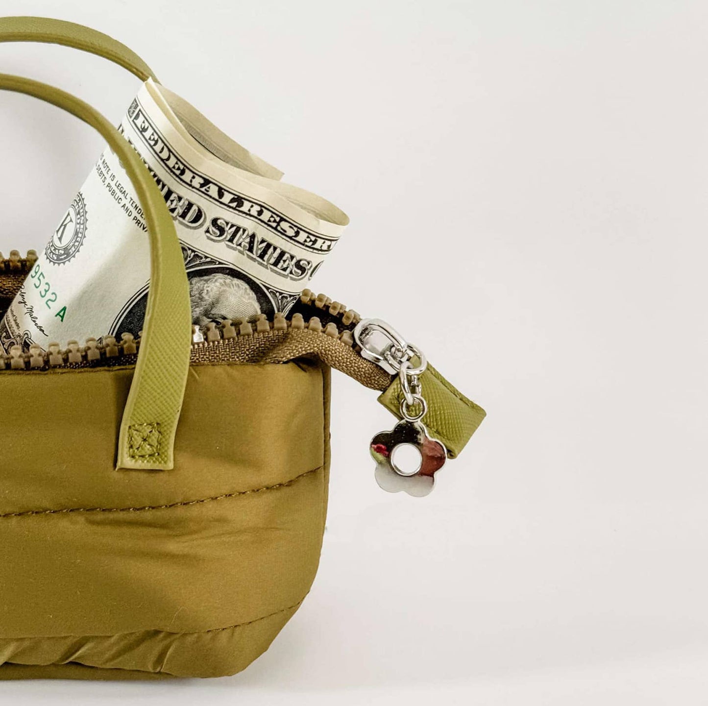 Mini Puff Bag Keychain