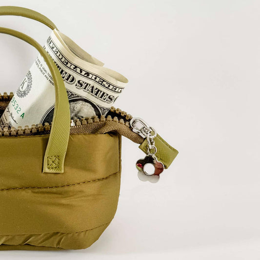 Mini Puff Bag Keychain