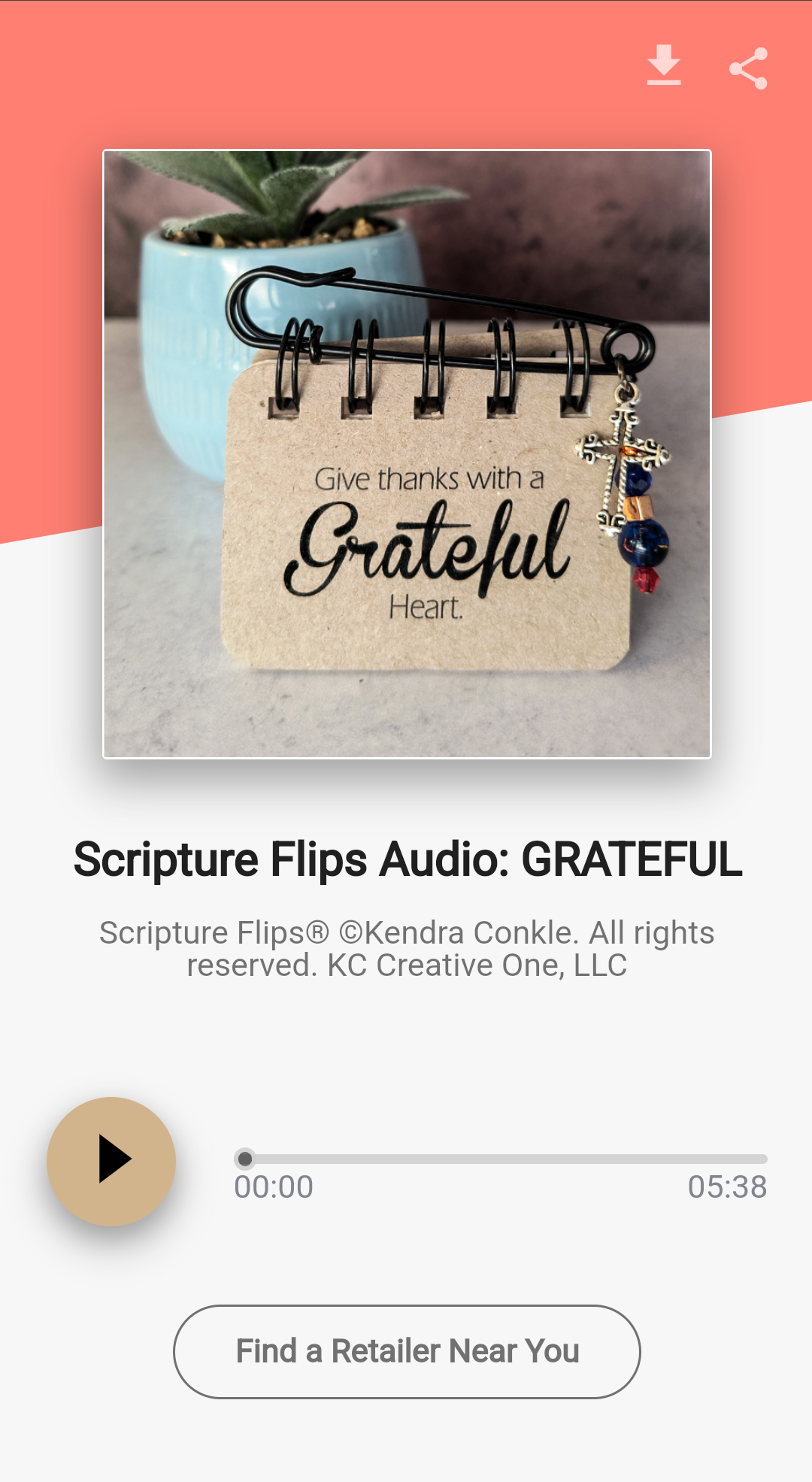 Grateful Scripture Flip